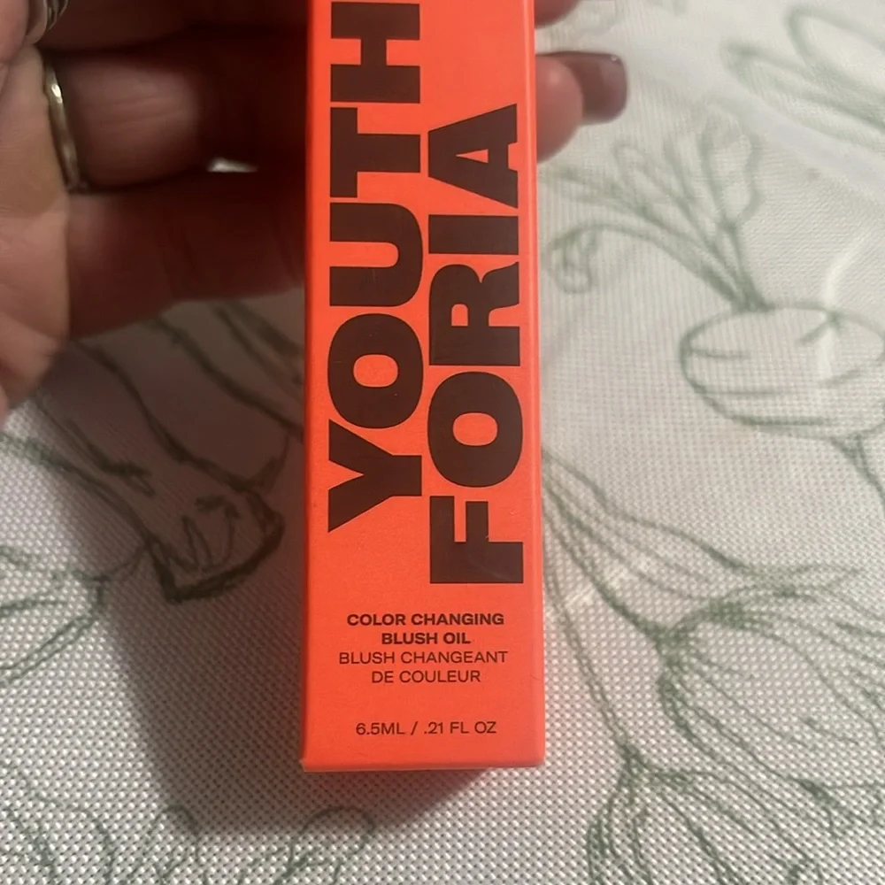 NEW YOUTH FORIA Color Changing Blush Oil Chemical Reaction 6.5ML